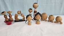 Lot kokeshi japanese for sale  Casper