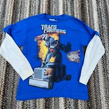 Camisa De Colección Transformers Niños XL Camiseta Azul La Venganza de los Caídos Y2K Años 2000 * segunda mano  Embacar hacia Argentina