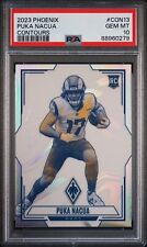 2023 Panini Phoenix PUKA NACUA Contours GEM PSA 10 Los Angeles RAMS, used for sale  Shipping to South Africa