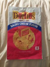 RARO 1983 De colección Doritos Frito Lay Nacho Queso Tortilla Chips Bolsa Vacía Chip segunda mano  Embacar hacia Argentina