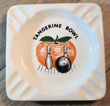 Vintage tangerine bowl for sale  Cedarville