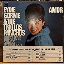Eydie Gorme & Trio Los Panchos AMOR Mono Promo 1964 LP - Columbia White Label EX comprar usado  Enviando para Brazil