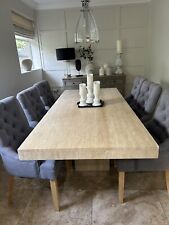 travertine dining table for sale  BIRKENHEAD