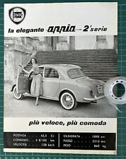 1956/a Rare Advertising LANCIA APPIA 2 Series for sale  Shipping to South Africa