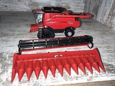 Ertl 1/64 Case IH 8250 combine Tracks Both Heads Loose Die-cast Ertl for sale  Shipping to South Africa