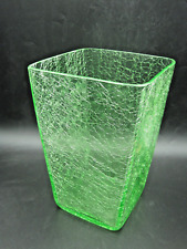 Green crackle glass for sale  PETERHEAD