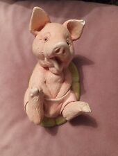 Moorcraft pig ornament for sale  WIGSTON