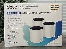TP-Link Deco AX3000 WiFi 6 Mesh System (Deco X55) 3 Pack, Covers Upto 6500 Sq.Ft for sale  Shipping to South Africa