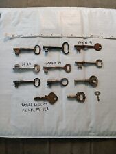 Antique keys old for sale  Angola