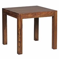WOHNLING Design Esstisch MUMBAI quadratisch 80x80cm Massivholz Küchentisch Tisch gebraucht kaufen  Kümmersbruck