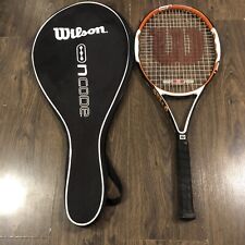 WILSON N CODE FLASH Tennis Racquet With Official Genuine Cover for sale  Shipping to South Africa