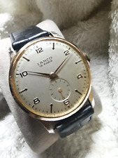 JUMBO 38.5mm Vintage LANCO Manual winding watch for sale  Shipping to South Africa