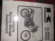 Kawasaki klr650 klr500 for sale  ASHFORD