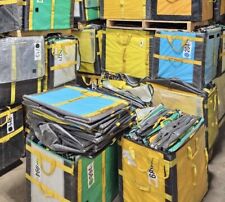 Bolsa tote grande Amazon Courier entrega armazenamento dobrável com zíper durável LOTE DE 5 comprar usado  Enviando para Brazil