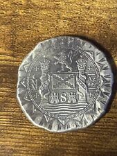 Moneda Pirata 1622 Naufragio Atocha .999 Medalla Plata Cob Daniel Carr segunda mano  Embacar hacia Argentina