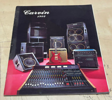 Vintage Original 1984 Carvin Catalog Amps Guitars Basses Consoles 84 Pgs for sale  Shipping to South Africa