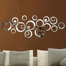 24pcs circles mirror for sale  Shipping to Ireland