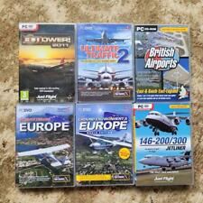 Pacote com 6 jogos de PC para Flight Simulator X 2004 Just Flight Add Ons Tower 2011 comprar usado  Enviando para Brazil