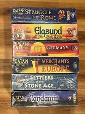 Settlers Of Catan Board Game Lot Of 6 Games Rare, used for sale  Shipping to South Africa