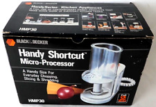 Práctico microprocesador de acceso directo Black & Decker HMP30 de colección 1989 probado, usado segunda mano  Embacar hacia Argentina