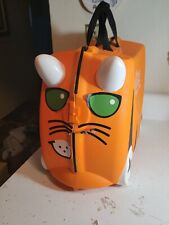 MELISSA & DOUG TRUNKI TIGER KIDS RIDE-ON ROLLING SUITCASE CARRY-ON LUGGAGE , used for sale  Shipping to South Africa