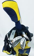 Dunlop Loco Junior Golf Clubs 5,7,9 Irons Driver & Putter c/w Bag & Hood Cover for sale  Shipping to South Africa