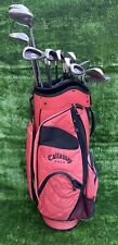 Full Set Of Golf Clubs Callaway Irons Callaway Drivers Callaway Cart Bag for sale  Shipping to South Africa
