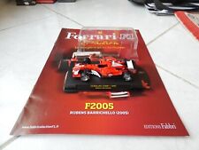 Ferrari F2005 Rubens Barrichello #2 2005 1/43 F1 ixo altaya com especificação comprar usado  Enviando para Brazil