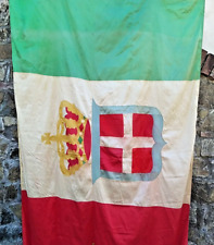 Bandiera sabauda regio usato  Sarzana