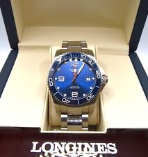 Relógio masculino Longines HydroConquest azul - L3.781.4.96.6 comprar usado  Enviando para Brazil