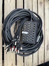 Audio multicore xlr for sale  PONTYPRIDD