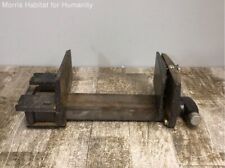 Used, Antique Cast Iron Bench Table Vice For Workbench 7"H, 18.5"L - Made in Taiwan for sale  Shipping to South Africa