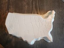 Molde de gelatina para sobremesa EUA em forma de América molde plástico  comprar usado  Enviando para Brazil