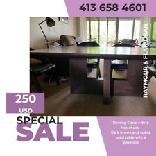 Furniture used dinning for sale  Amherst
