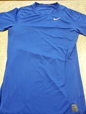 Men’s Nike Dri-Fit Short Sleeve Compression Shirt Blue Sz XL EUC, used for sale  Shipping to South Africa