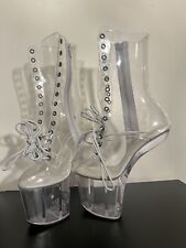 Used, Pleaser Craze-1040C Heelless Boots for sale  Shipping to South Africa