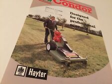 Hayter new hydrostatic for sale  UK