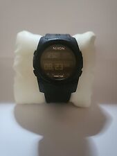 Used, Nixon the Rhythm Men's watch Black Fresh Battery 100m, Maximum 8" Wrist  for sale  Shipping to South Africa
