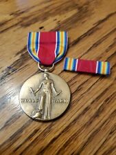 Medalla Segunda Guerra Mundial Insignia y Barra de Cinta Campaña Americana Militar Segunda Guerra Mundial Libertad segunda mano  Embacar hacia Argentina