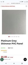 Grey shimmer glitter for sale  WISBECH