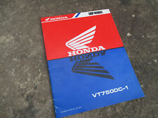 Honda vt750dc shop for sale  DUNBLANE