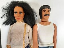 Vintage Mego SONNY BONO & CHER Dolls Figures  1976 for sale  Galena