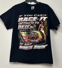 Camiseta Dirt Track Racing SE VOCÊ NÃO PODE LEVÁ-LA PARA A CAMA NÃO VALE A PENA TER tamanho G comprar usado  Enviando para Brazil