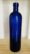 Bouteille verre bleu d'occasion  Limoges-