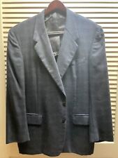 Used, OXXFORD CLOTHES Blue Pure Cashmere Wool Mens Sport Coat Jacket 48L for sale  Shipping to South Africa