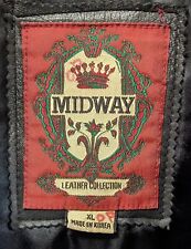 leather jacket midway for sale  Bloomington