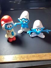 Three blue smurfs for sale  Nashville