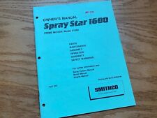 Smithco spray star for sale  Burlington