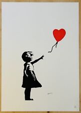 Banksy girl with d'occasion  Expédié en Belgium