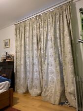 Curtains pair pleated for sale  LONDON